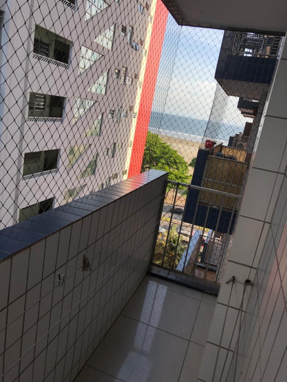 Apto Gonzaga Frente Ao Mar Wi-Fi Santos  Buitenkant foto