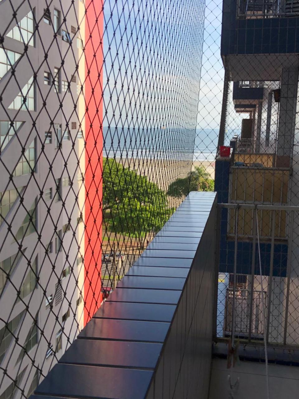 Apto Gonzaga Frente Ao Mar Wi-Fi Santos  Buitenkant foto